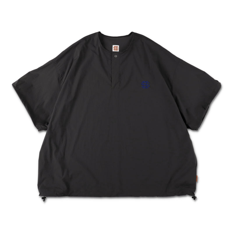 和洋折衷　歪み sphere pullover V-neck Sports Style Loose Pullover【s0000004186】 – SCULTURE