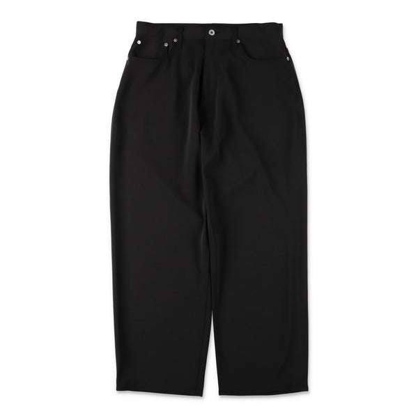 S.F.C 5 Pocket Wide Pants Black【SFCFW26P01】(N)