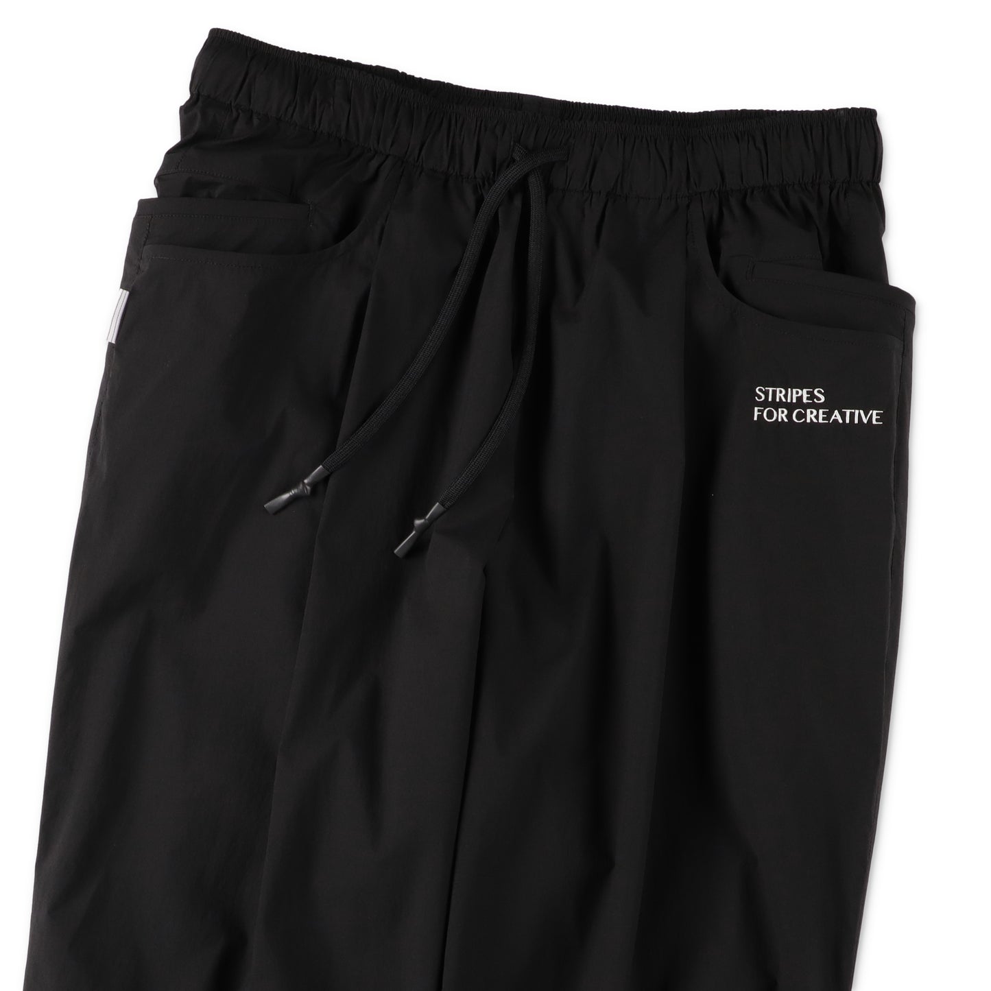 S.F.C Wide Tapered Easy Pants (Nylon）Black【SFCFW26P08】(N)