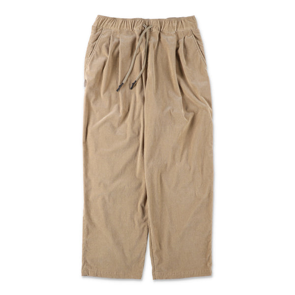 S.F.C Two Tuck Wide Pants (Corduroy) Beige【SFCFW26P04】(N)