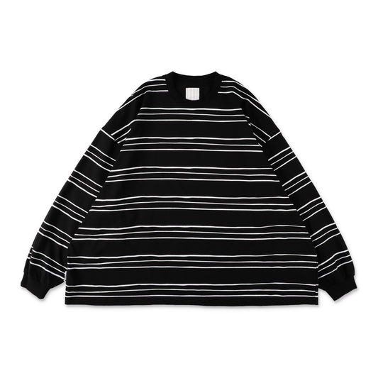 S.F.C Super Big LS Tee (Multi Stripe) Black【SFCFW26CS05】(N)