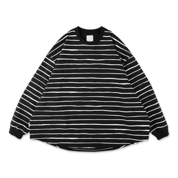S.F.C Super Big LS Tee (Nylon Stripe) Black【SFCFW26CS06】(N)