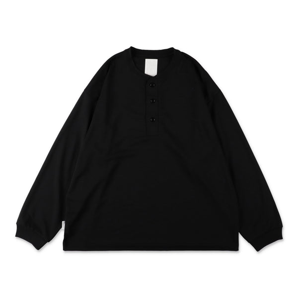 S.F.C Henly Neck LS Tee (Tech) Black【SFCFW26CS08】(N)