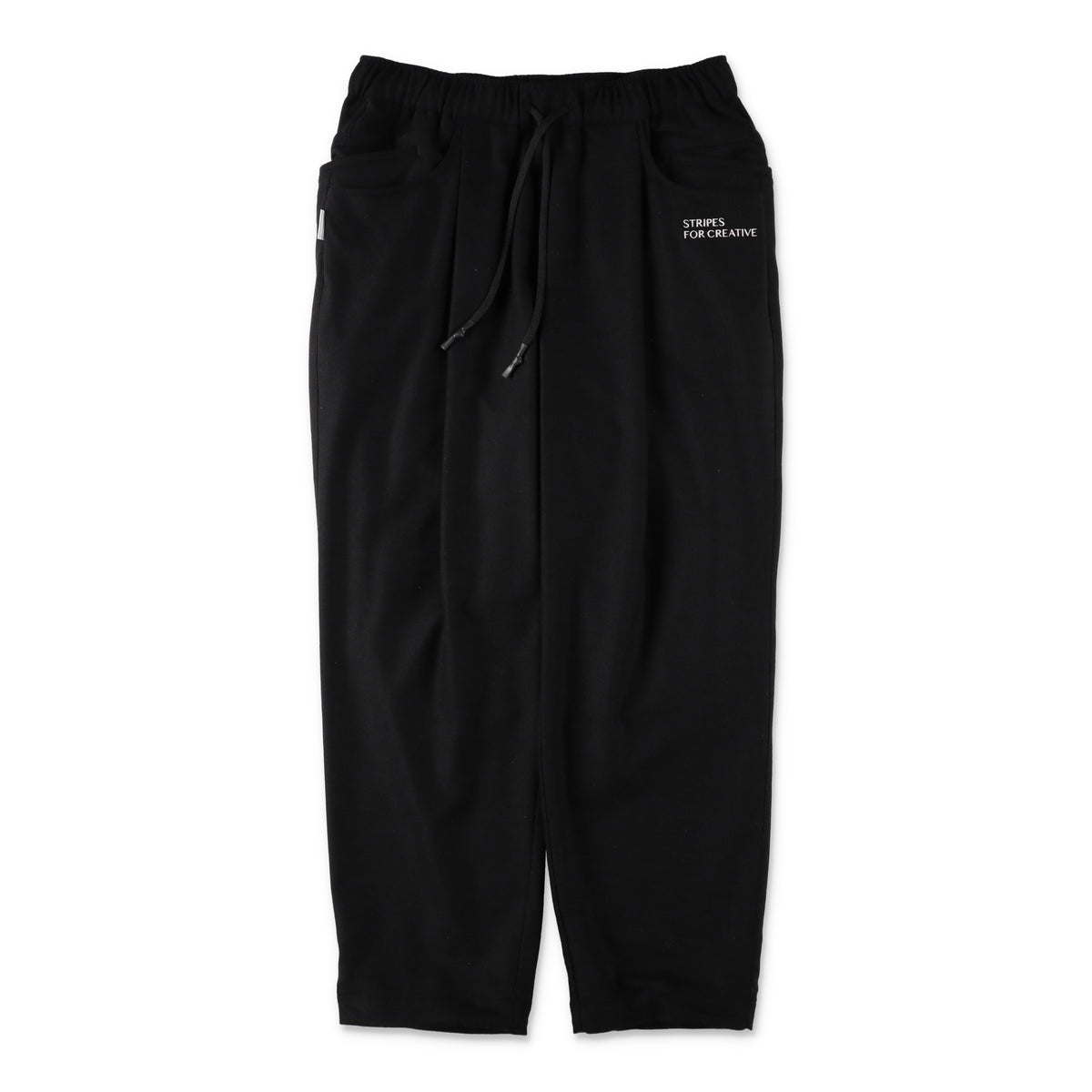 S.F.C Wide Tapered Easy Pants (Cashmere Wool）Black【SFCFW26P07】(N)