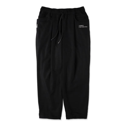 S.F.C Wide Tapered Easy Pants (Cashmere Wool）Black【SFCFW26P07】(N)