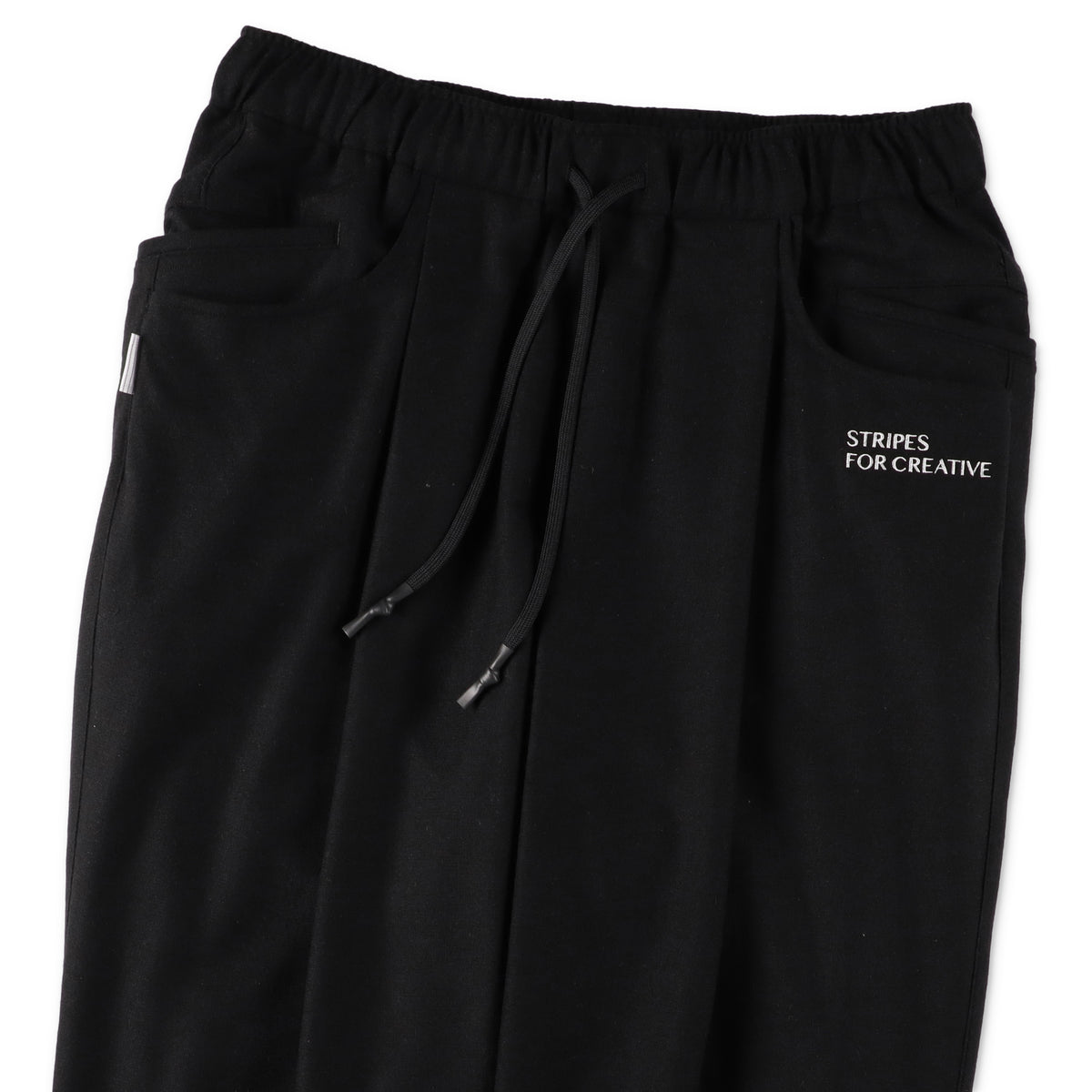 S.F.C Wide Tapered Easy Pants (Cashmere Wool）Black【SFCFW26P07】(N)
