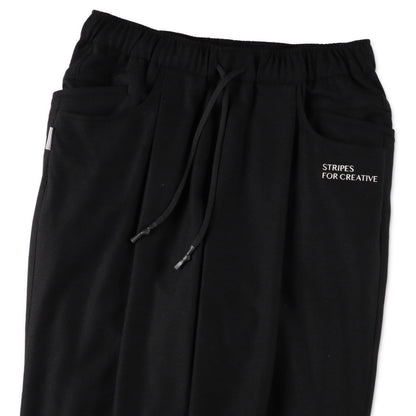 S.F.C Wide Tapered Easy Pants (Cashmere Wool）Black【SFCFW26P07】(N)