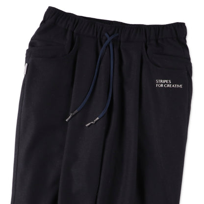 S.F.C Wide Tapered Easy Pants (Cashmere Wool）Navy【SFCFW26P07】(N)
