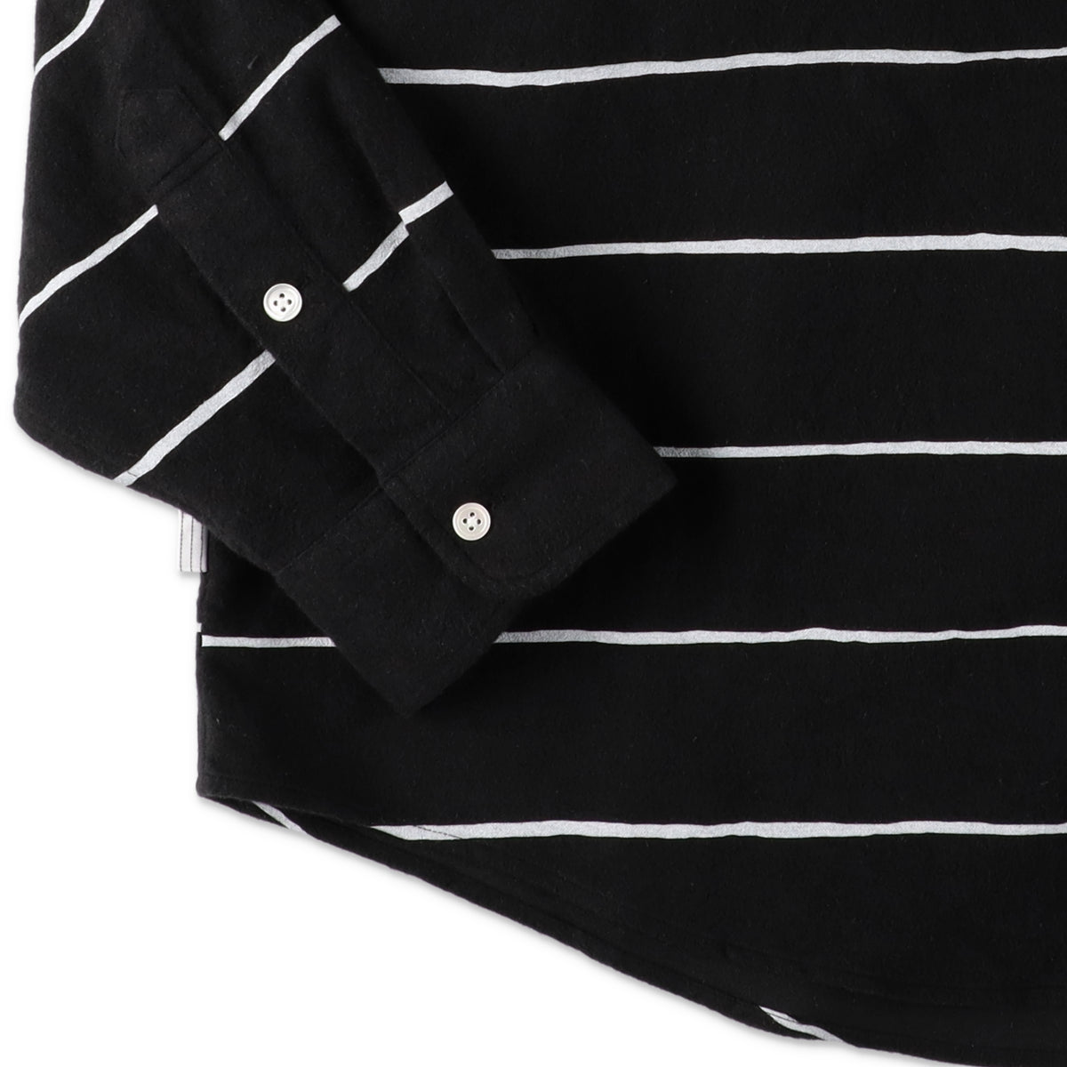 S.F.C Side Stripe Flannel Shirt Black【SFCFW26S03】(N)