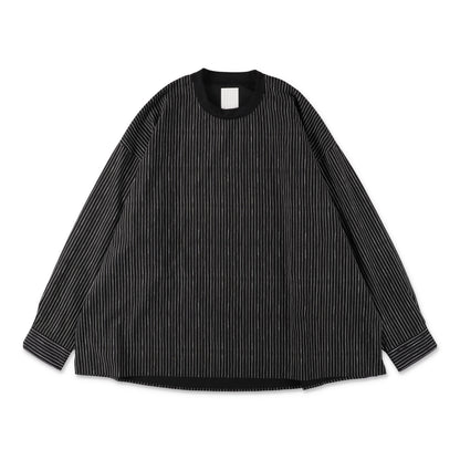 S.F.C Stripe Crewneck Shirt Black【SFCFW26S01】(N)