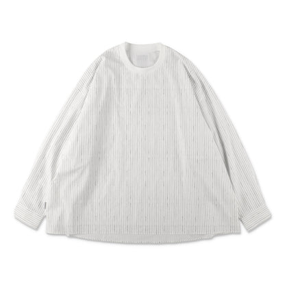 S.F.C Stripe Crewneck Shirt White【SFCFW26S01】(N)