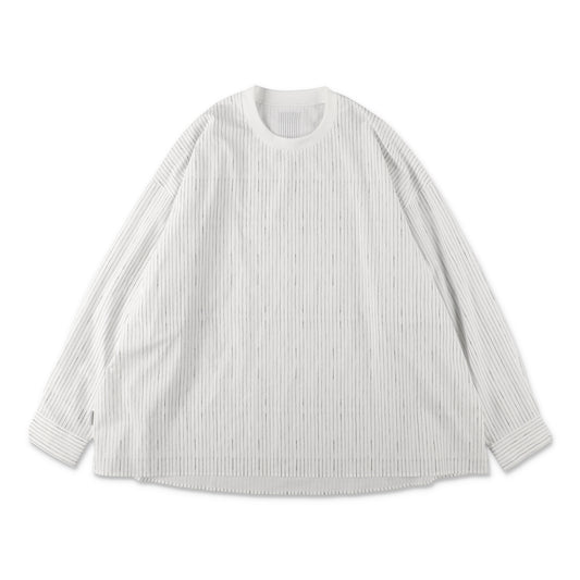 S.F.C Stripe Crewneck Shirt White【SFCFW26S01】(N)