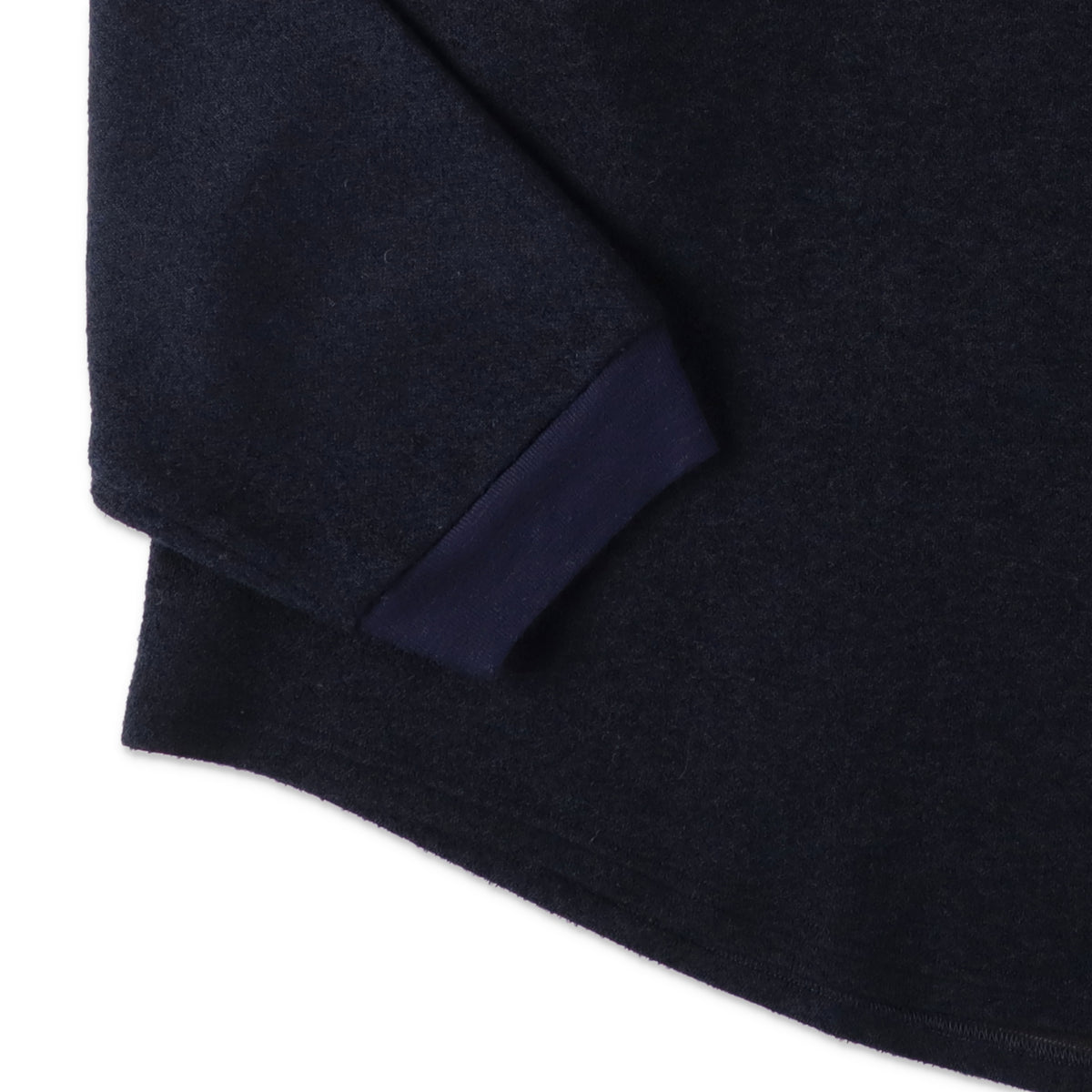 S.F.C Super Big LS Tee (Round Knit Sew) Navy【SFCFW26CS03】(N)