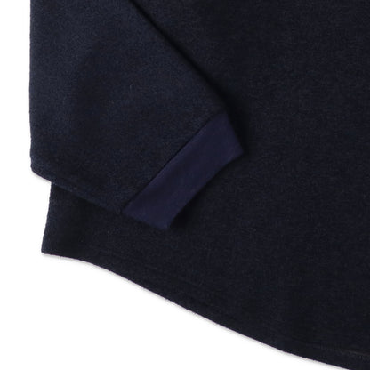 S.F.C Super Big LS Tee (Round Knit Sew) Navy【SFCFW26CS03】(N)