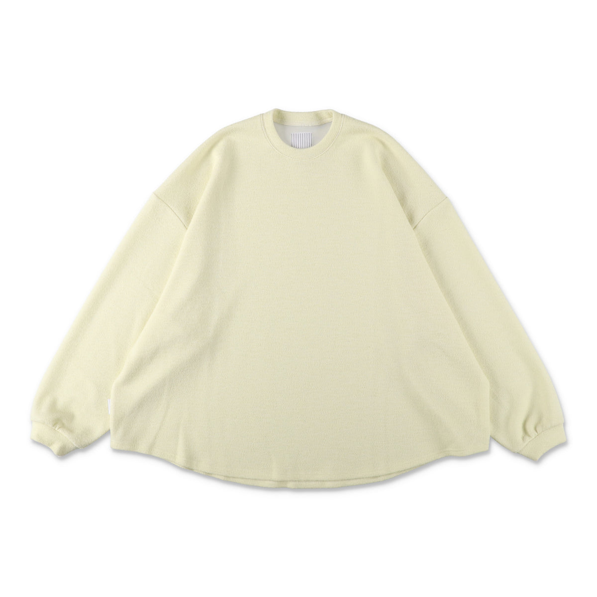 S.F.C Super Big LS Tee (Round Knit Sew) Ivory【SFCFW26CS03】(N)