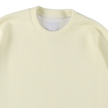 S.F.C Super Big LS Tee (Round Knit Sew) Ivory【SFCFW26CS03】(N)