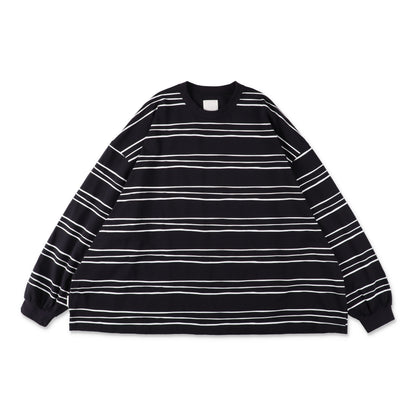 S.F.C Super Big LS Tee (Multi Stripe) Navy【SFCFW26CS05】(N)