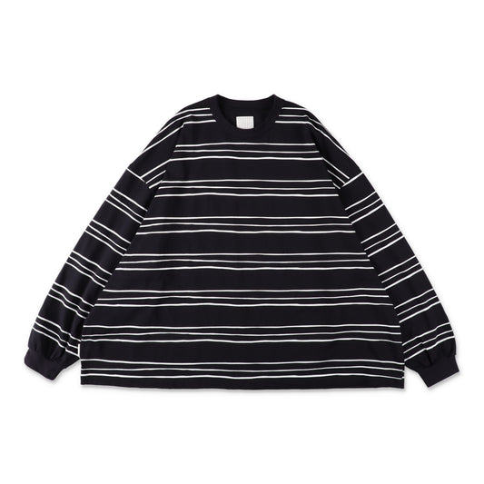 S.F.C Super Big LS Tee (Multi Stripe) Navy【SFCFW26CS05】(N)