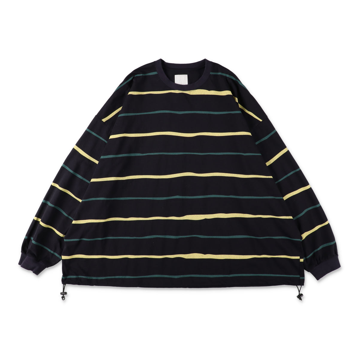 S.F.C Super Big Stripe LS Tee (W/Drawstrings) Navy【SFCFW26CS07】(N)