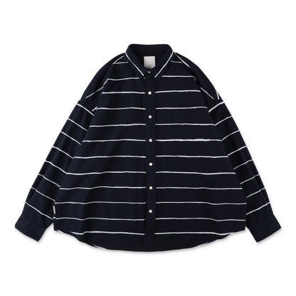 S.F.C Side Striope Nel Shirt Navy【SFCFW26S03】(N)