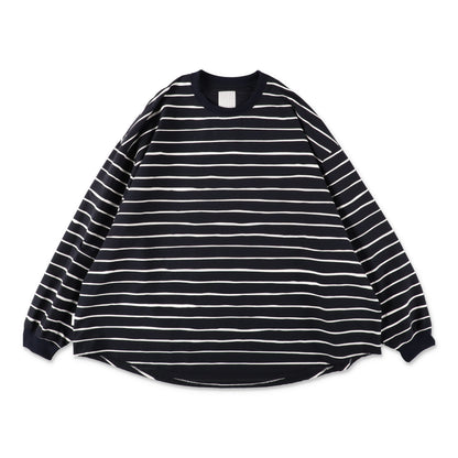 S.F.C Super Big LS Tee (Nylon Stripe) Navy【SFCFW26CS06】(N)