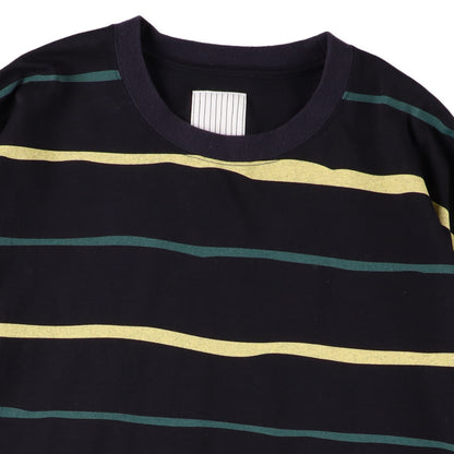 S.F.C Super Big Stripe LS Tee (W/Drawstrings) Navy【SFCFW26CS07】(N)