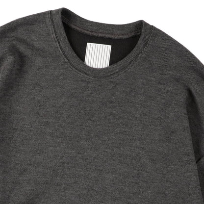 S.F.C Basic LS Tee (Knit Sew) Charcoal【SFCFW26CS04】(N)
