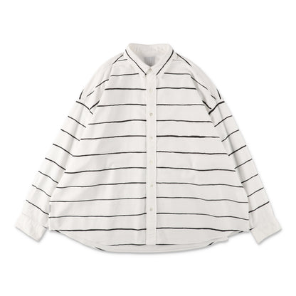S.F.C Side Striope Nel Shirt White【SFCFW26S03】(N)