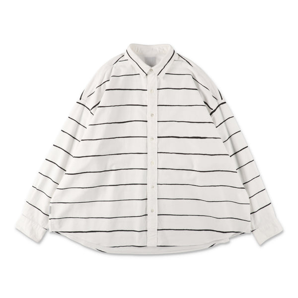 S.F.C Side Stripe Flannel Shirt White【SFCFW26S03】(N)
