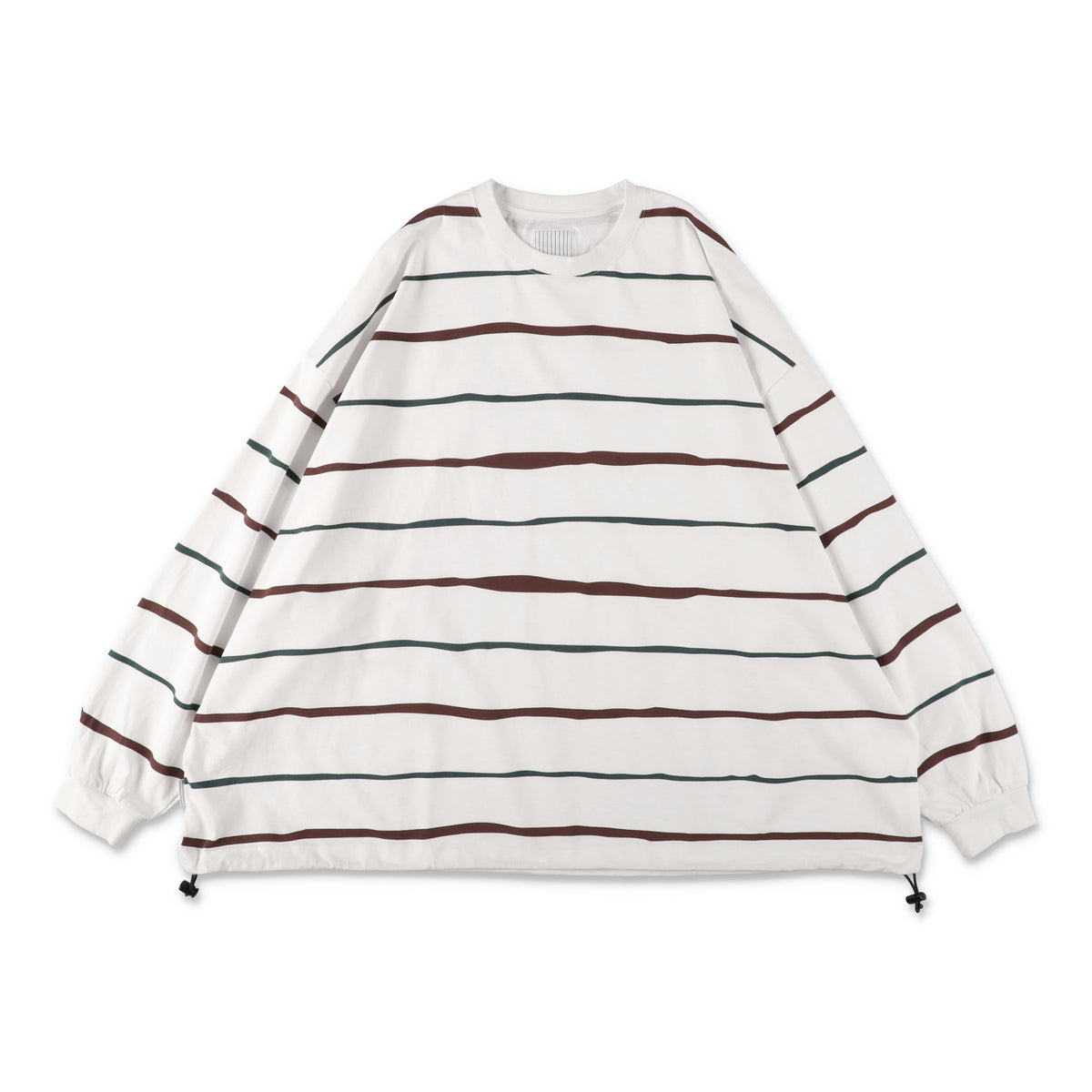 S.F.C Super Big Stripe LS Tee (W/Drawstrings) White【SFCFW26CS07】(N)