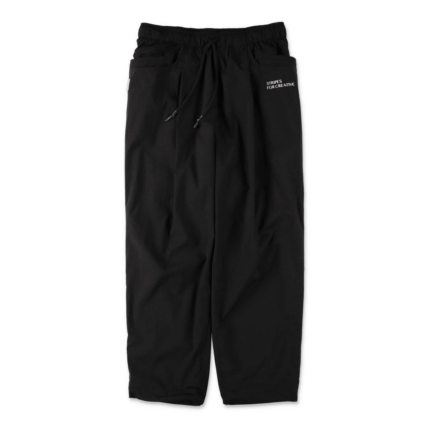 S.F.C Wide Tapered Easy Pants (Nylon）Black【SFCFW26P08】(N)