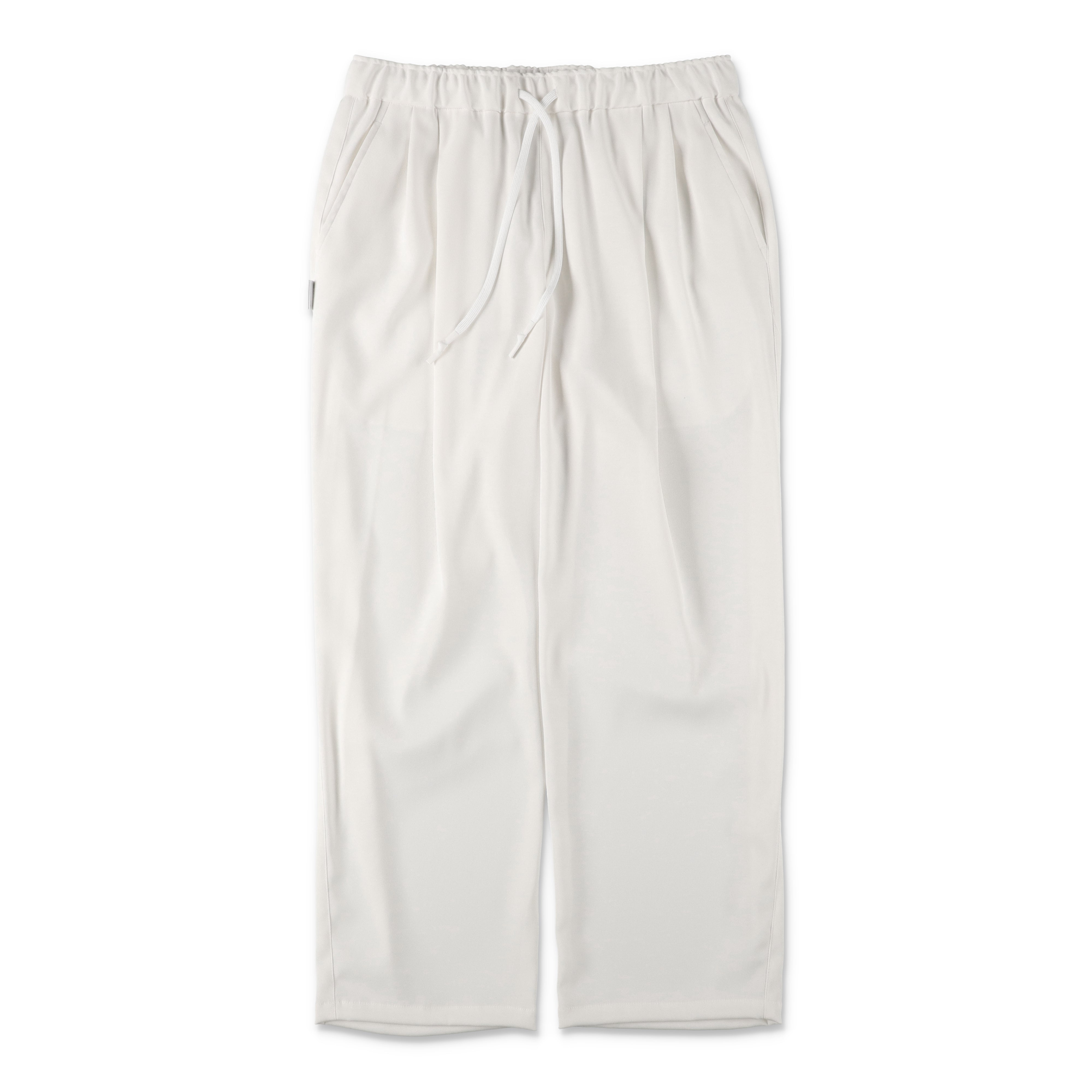 S.F.C Two Tuck Wide Pants - White – STUDY SHOWROOM STORE