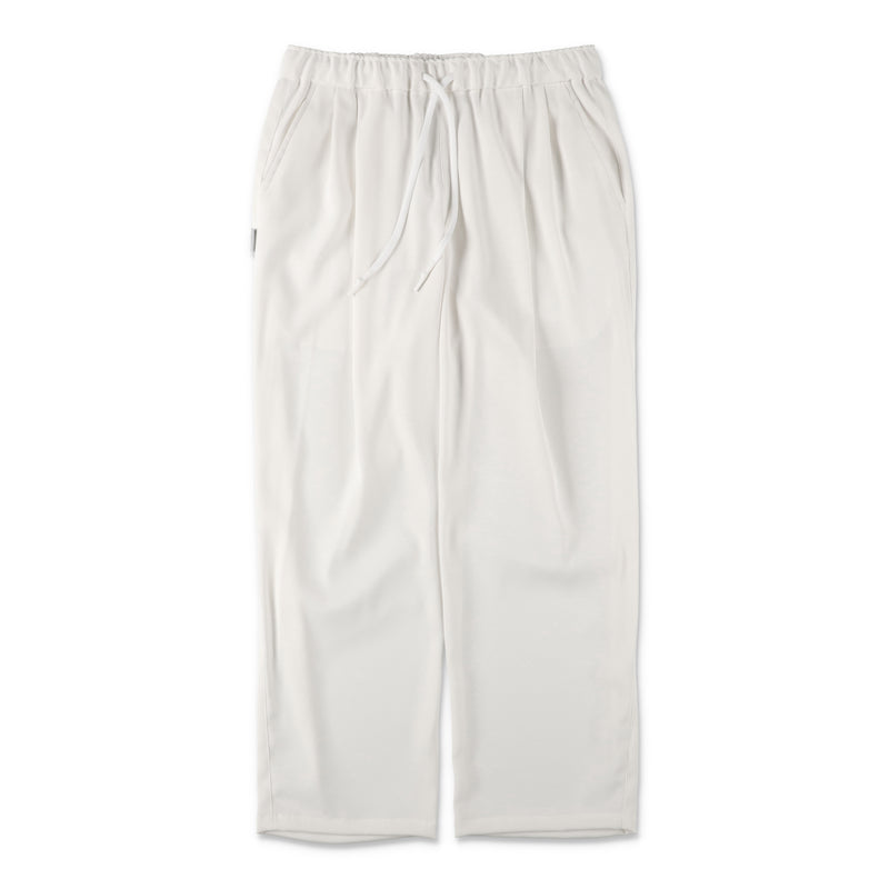 C/S TUCK EASY SLACKS(OFF WHITE) サイズ2 タグ有 S.F.C Two Tuck Wide Pants - White – STUDY SHOWROOM STORE