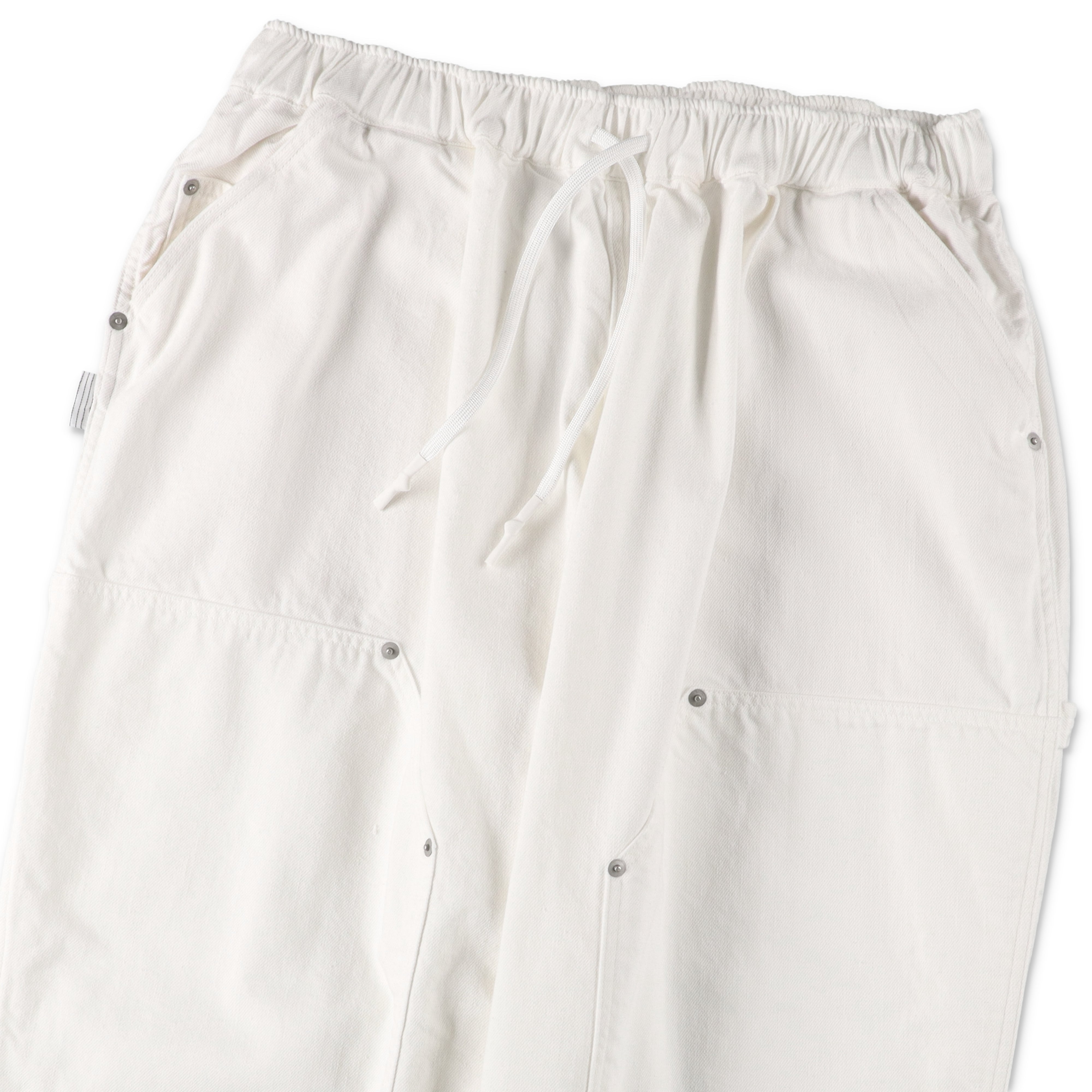 S.F.C DOUBLE KNEE PANTS - White – STUDY SHOWROOM STORE