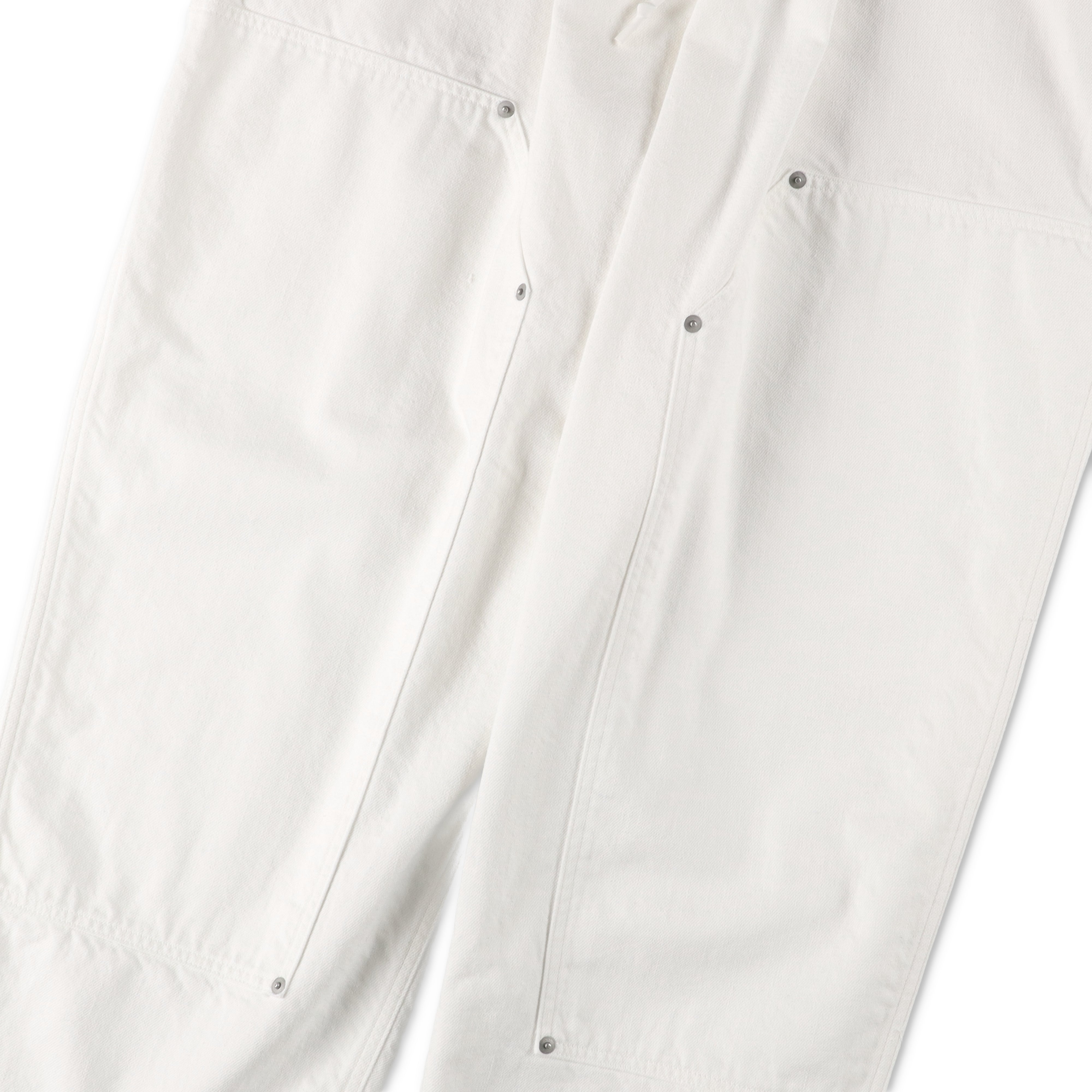 S.F.C DOUBLE KNEE PANTS - White – STUDY SHOWROOM STORE