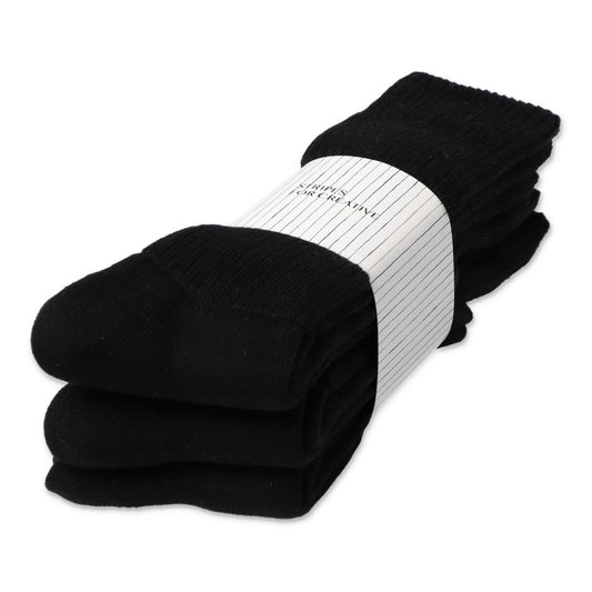 S.F.C 3P Loose Socks Black【SFCFW26AC06】(N)