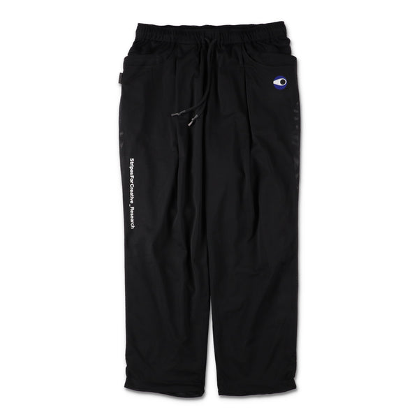 S.F.C × ADVANCED RESEARCH WIDE TAPERED EASY MESH PANTS Black【SFCSS25P01AR】