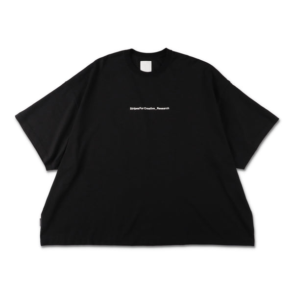 S.F.C × ADVANCED RESEARCH SUPER BIG SS TEE Black【SFCSS25CS02AR】