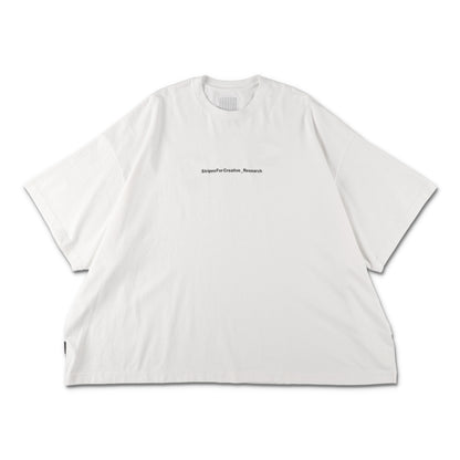 S.F.C × ADVANCED RESEARCH SUPER BIG SS TEE White【SFCSS25CS02AR】