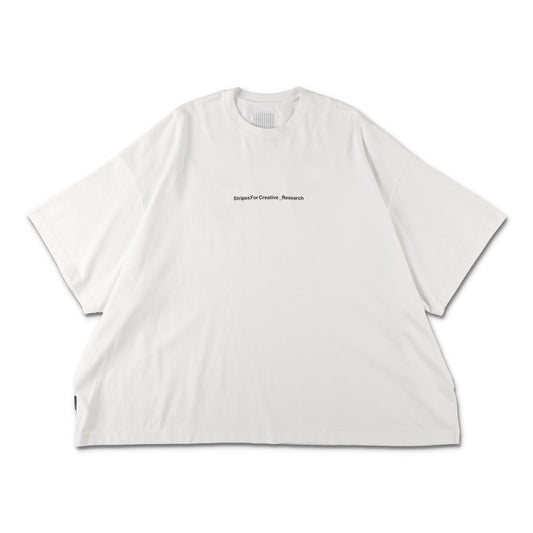 S.F.C × ADVANCED RESEARCH SUPER BIG SS TEE White【SFCSS25CS02AR】