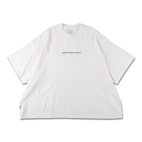 S.F.C × ADVANCED RESEARCH SUPER BIG SS TEE White【SFCSS25CS02AR】