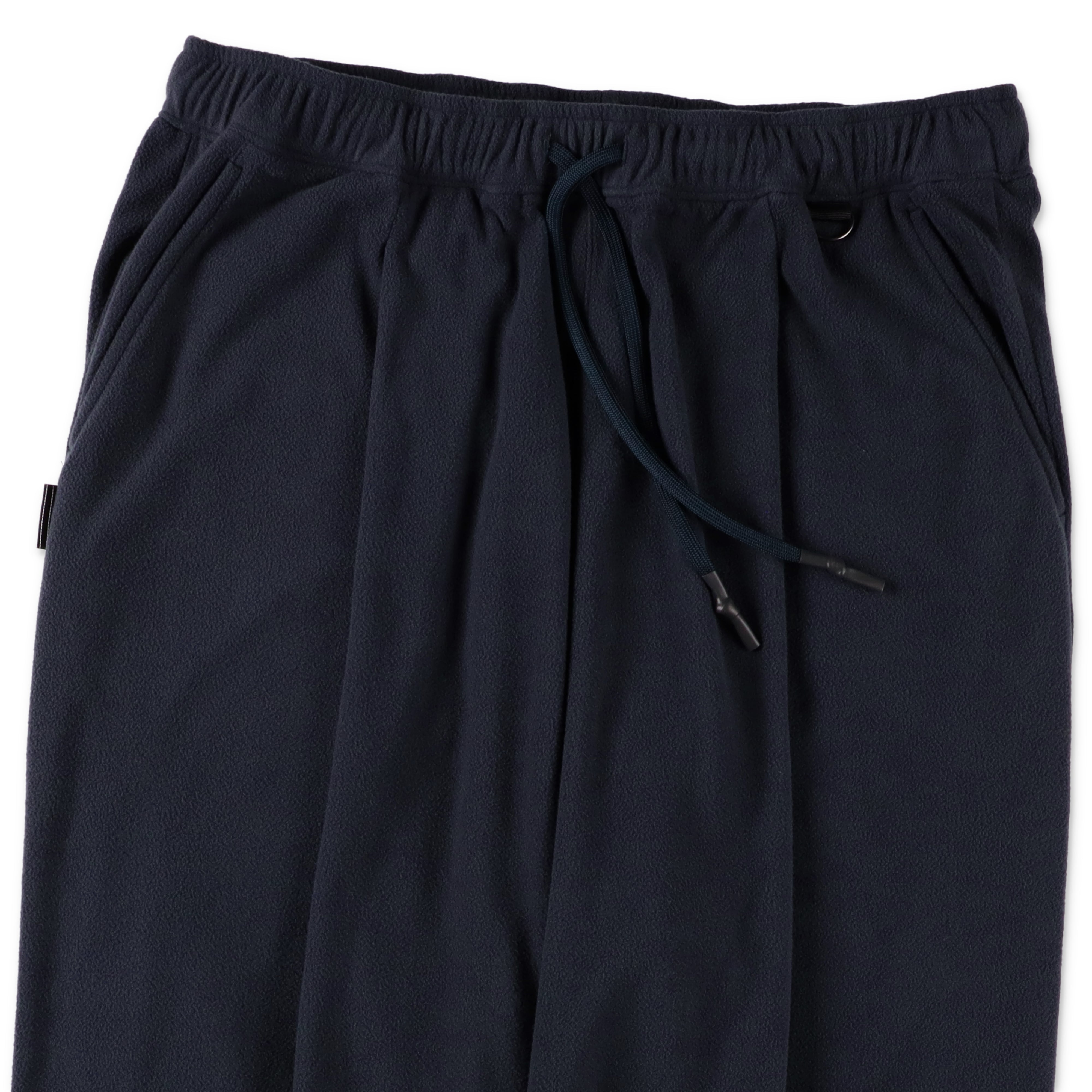 S.F.C FLEECE WIDE TAPERED EASY PANTS - NAVY – STUDY SHOWROOM STORE