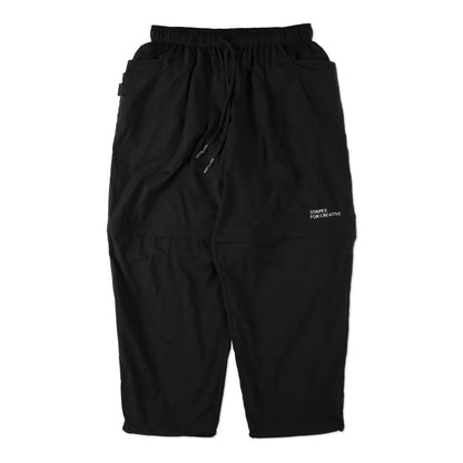 S.F.C SUPER WIDE DETCHTABLE PANTS Black【SFCSS25SPP01】(N)