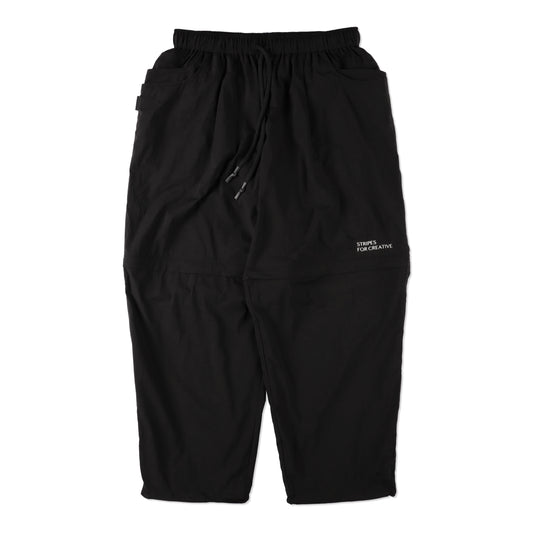 S.F.C SUPER WIDE DETCHTABLE PANTS Black【SFCSS25SPP01】(N)