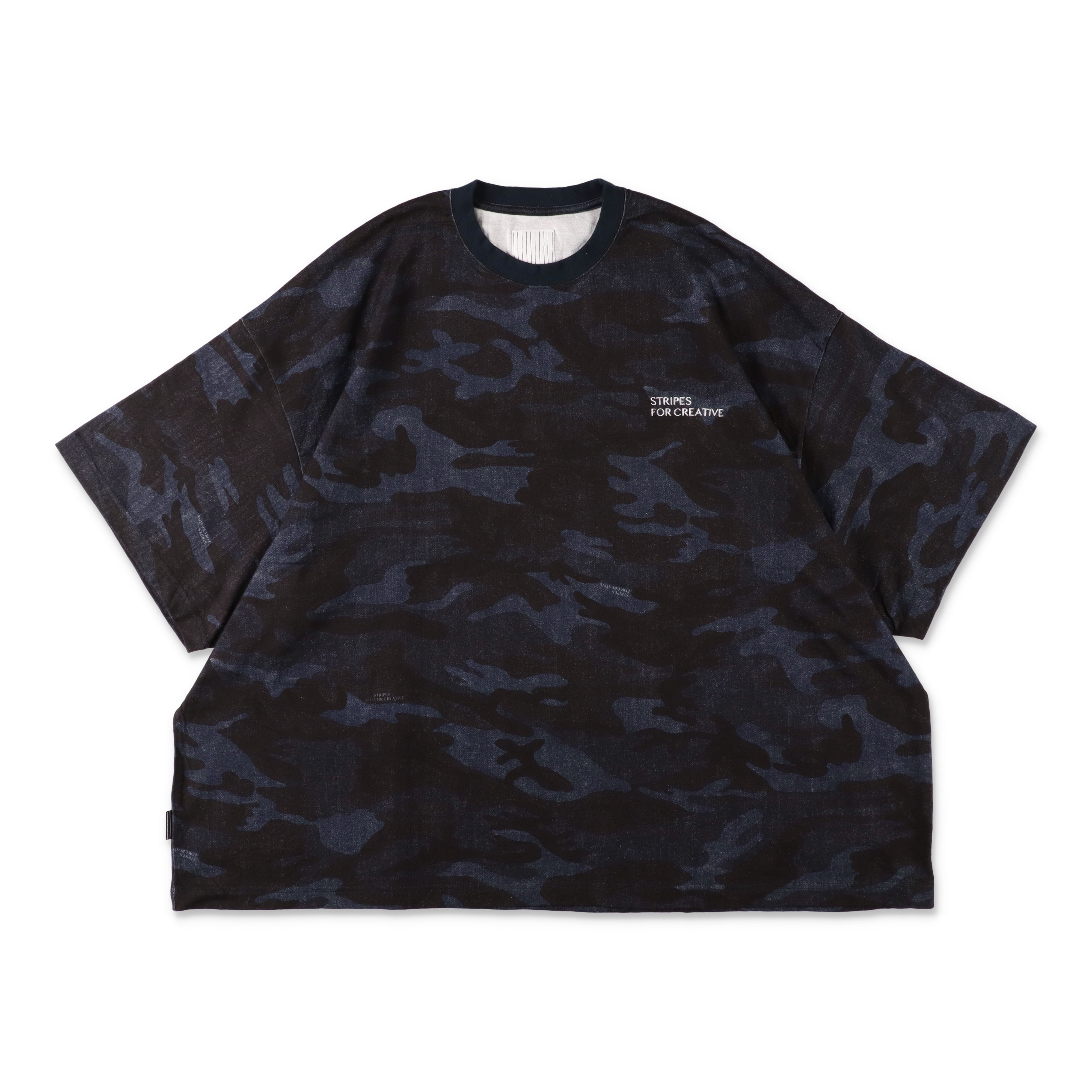 YGM2025 SEESEE CAMO BIG SHIRT NAVY Lサイズ S.F.C SUPER BIG OG CAMO SS TEE - Navy Camo – STUDY SHOWROOM STORE