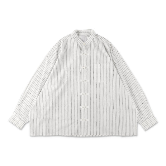 S.F.C COTTON STRIPE KUNG FU SHIRT White【SFCSS26S05】(N)