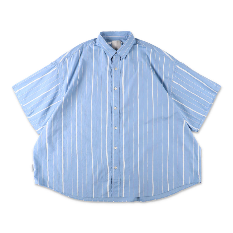 S.F.C COTTON STRIPE SS SHIRT SAX Mサイズ S.F.C COTTON STRIPE SS SHIRT - Sax – STUDY SHOWROOM STORE