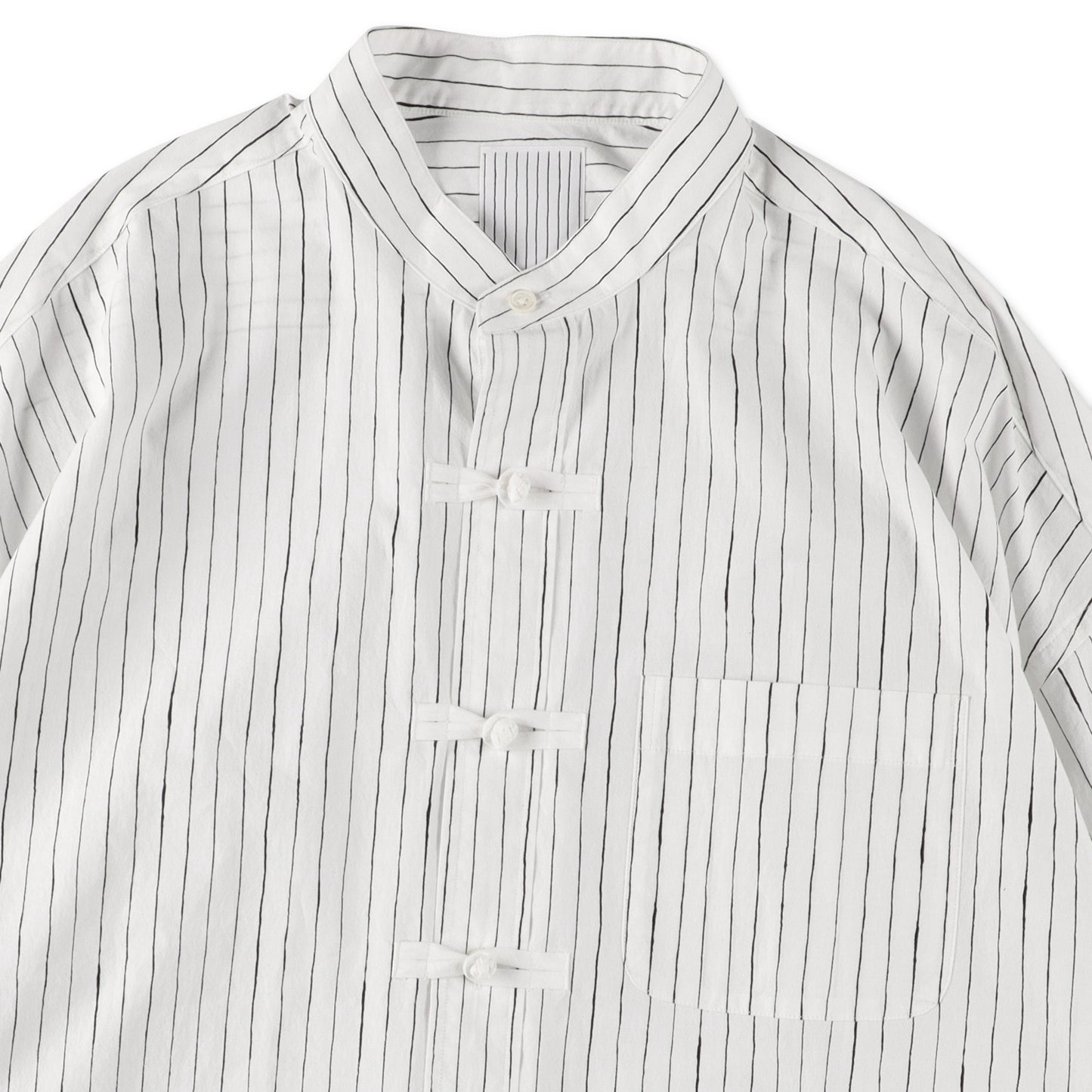 S.F.C COTTON STRIPE KUNG FU SHIRT White【SFCSS26S05】(N)