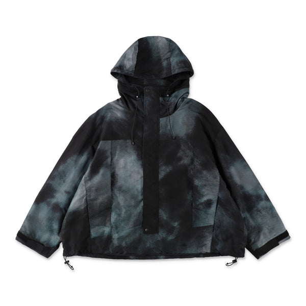 S.F.C OG TIEDYE NYLON PULL OVER JACKET Black Tiedye【SFCSS26J03】(N)