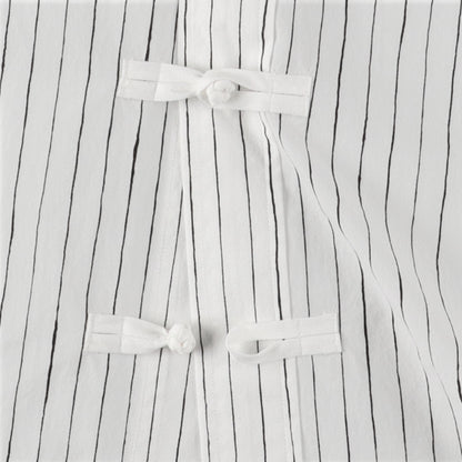 S.F.C COTTON STRIPE KUNG FU SHIRT White【SFCSS26S05】(N)